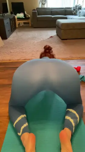 Wanna see how I end my workouts? 😈