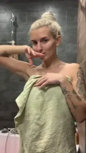 after the bath immediately to you. do you appreciate it?)