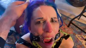 Housewife turned into cumslut by intruder