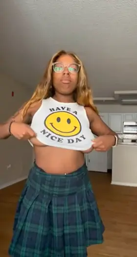 I always flash when he tells me to