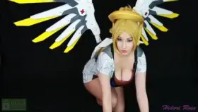 @hidorirose Enjoying A Cumming Dildo In Costume