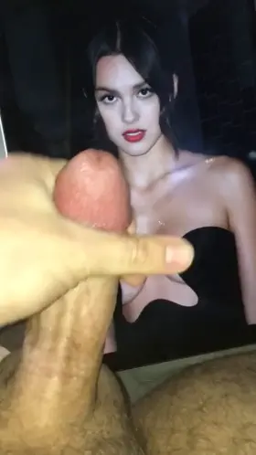 [r/cumtributes] Olivia Rodrigo loaded up.