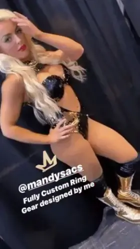 Let's hope Mandy tries to outdo herself from last year's Royal Rumble gear 😈