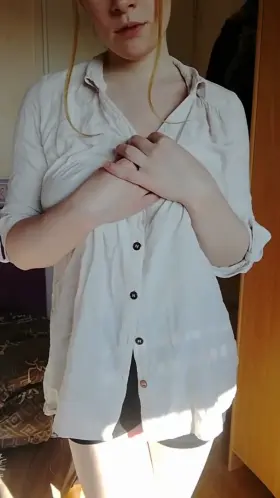 I'm sorry I slept in your shirt and now it's all wrinkled... is there any way I can make it up to you?