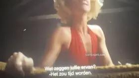 Stroke hard for Brittany Snow