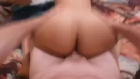 Indian girl riding BWC hard