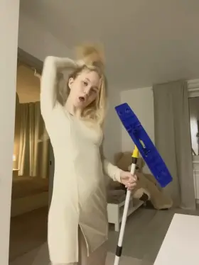 can you dance with me? sexy blonde hair cutie girl