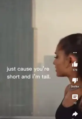 Her attitude makes my knees weak