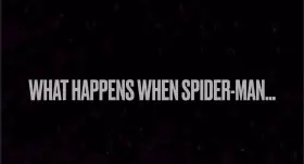 Spider-Man got stranded in the woods so i helped him