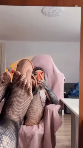 I work better with my mouth. But I hope my legs will up your cock.