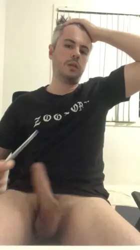 34m Getting hard flicking my cock