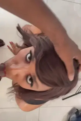 The most critical thing of a blow job is eye contact