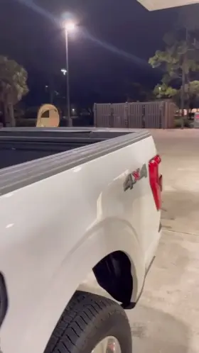 Lost a bet with my boyfriend and had to fill his truck up naked. Would you fuck me if you caught me out like this?