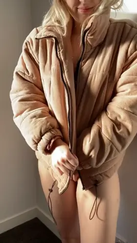 It’s getting cold in Australia, I still try to be naked when I can though