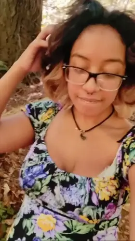 Just strolling through the forest. on a little naughty adventure;)