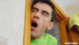 Shower Surprise With My Sons Friend