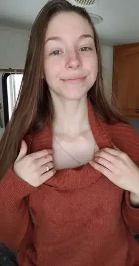 I'm too small for cleavage, so I'll just take them out