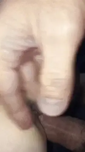 A halfie goes in just as easily