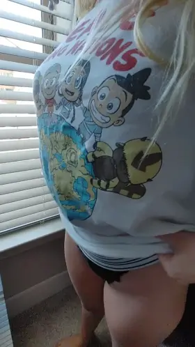 I don't know about you, but a face full of titty always makes me feel better!