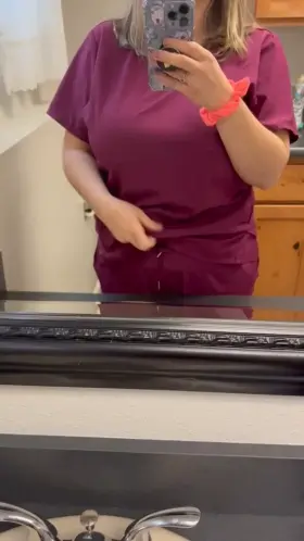 Do you think my patients notice when I'm not wearing a bra?