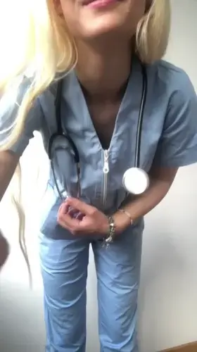 Are blonde nurses your type?