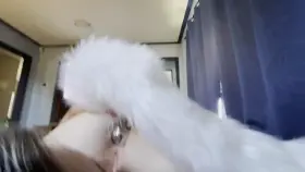 Teasing me with my new tailplug 💕