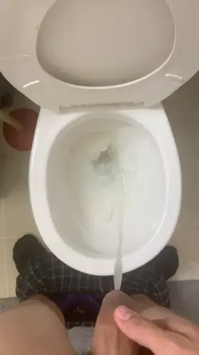 Hairy Cock Pissing. Anyone want some?