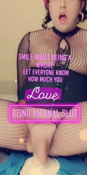 Enough is never enough for a sissy slut, we will always beg for more 🥵