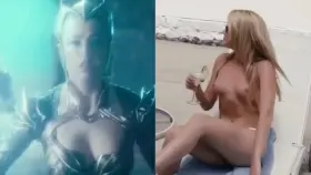 Amber Heard (Superhero vs Undressed)