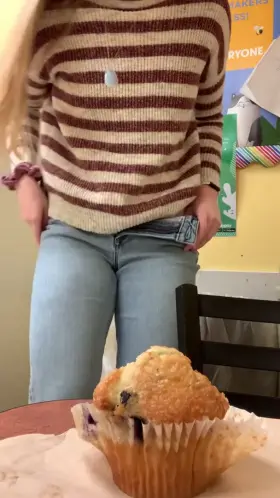 Which muffin would you rather butter in the break room? (F) (19)