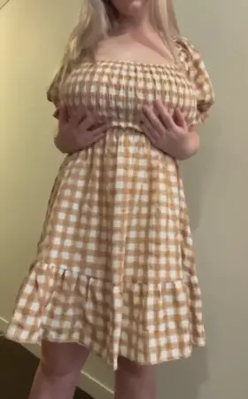 Did my dress hide them at all? I can’t tell