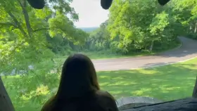 Wife pulled her shorts down for me