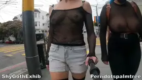 showing off in sheer!