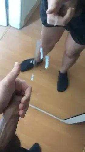 Next time is gonna be on your mouth, all right?