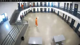 POS inmate body slams guard without a working radio