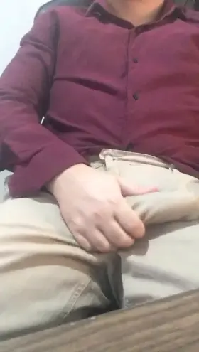 Actually a little nervous doing this at work. I hope u like 🥵