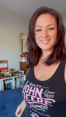 Sunday morning boob drop