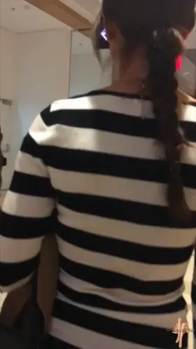 I'm never alone when I use the bathroom at work