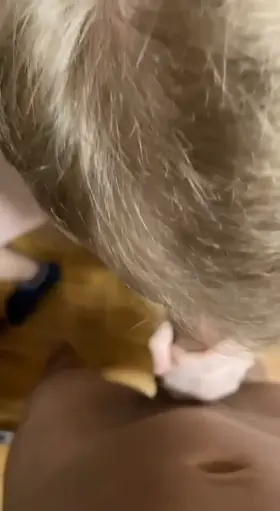 I love to give my boyfriend a blowjob 🥵 his dick is so huge 🤤