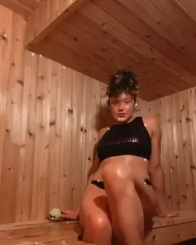 Soaking wet and sweaty! [OC]