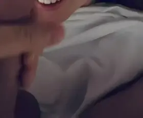 Wife couldn't be more happy with this warm and thick load from her bull