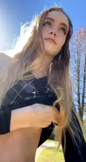 What would you say if you saw a girl like me going for a walk?