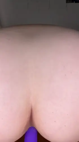 My fat ass riding my dildo