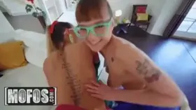 MOFOS - Ella Reese Rebecca Vanguard doggystyle