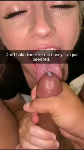 Don't hold dinner for me honey