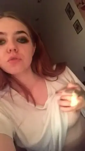 One question... would you cum on my face or tits?