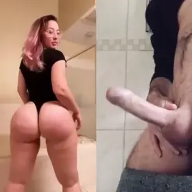 Stroking to TikTokThots