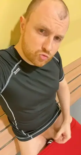 Trying to shift the dad bod and got horny