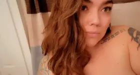 Touching my milf body before my shower
