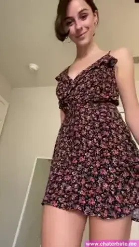 Stripping Out Of My Favorite Sundress Before Sweater